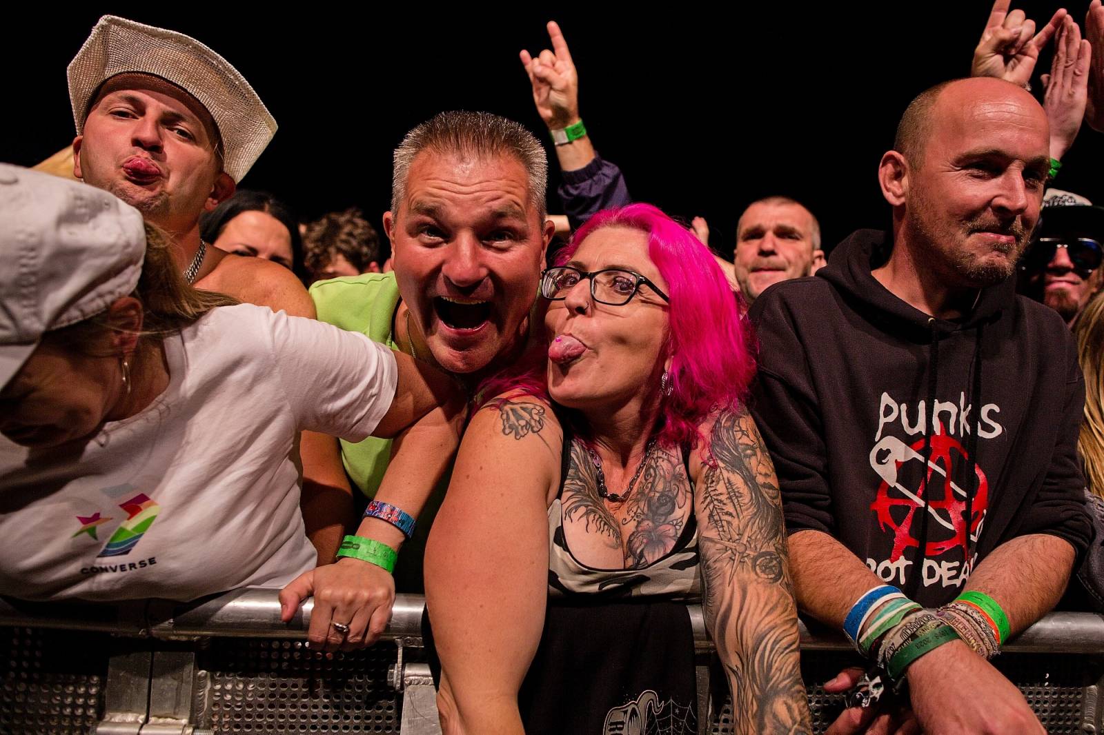 Keltská noc v Harrachově: Pod skokanskými můstky řádili Dymytry, Cocotte Minute i Vypsaná fiXa