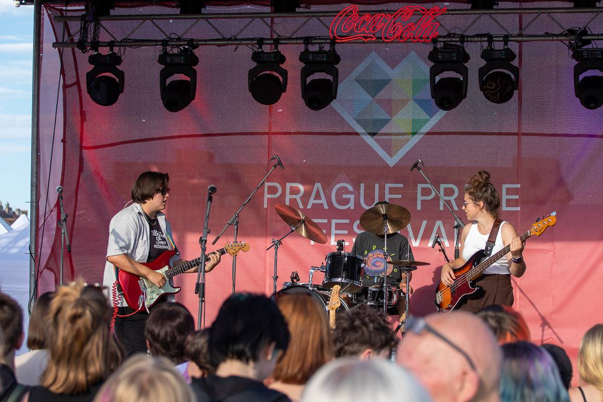 Prague Pride vévodila LP, na Letnou si odskočila z natáčení videoklipu