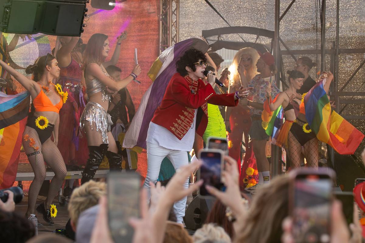 Prague Pride vévodila LP, na Letnou si odskočila z natáčení videoklipu