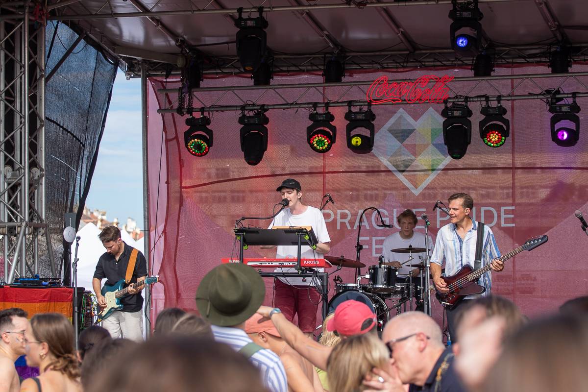 Prague Pride vévodila LP, na Letnou si odskočila z natáčení videoklipu
