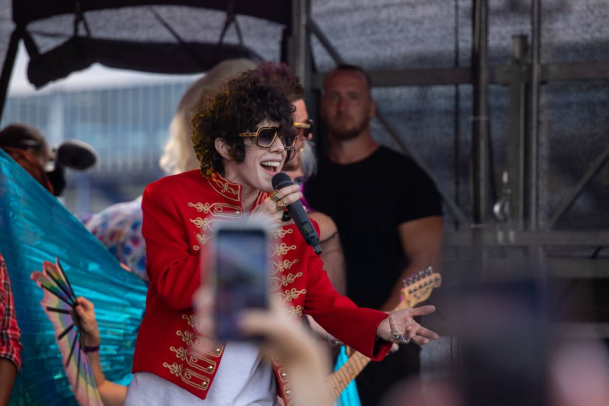 Prague Pride vévodila LP, na Letnou si odskočila z natáčení videoklipu