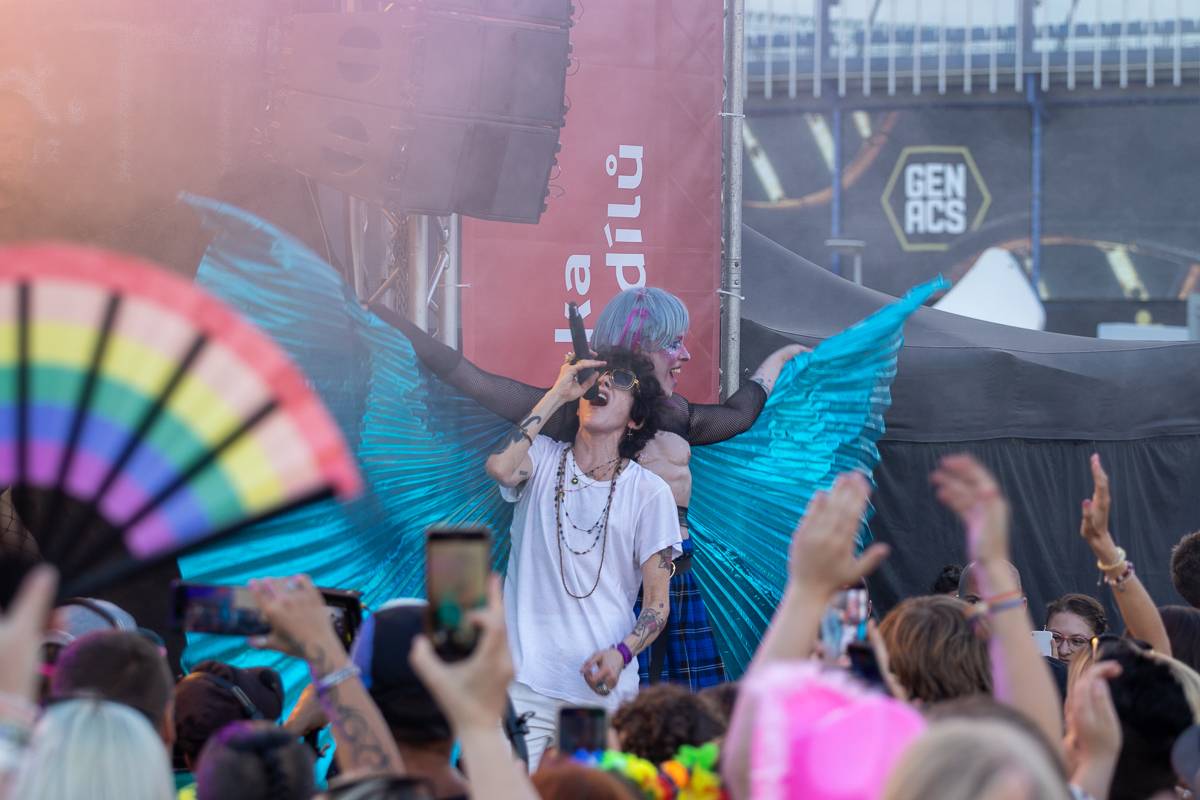 Prague Pride vévodila LP, na Letnou si odskočila z natáčení videoklipu