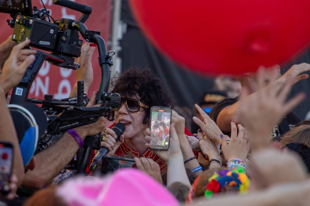 Prague Pride vévodila LP, na Letnou si odskočila z natáčení videoklipu