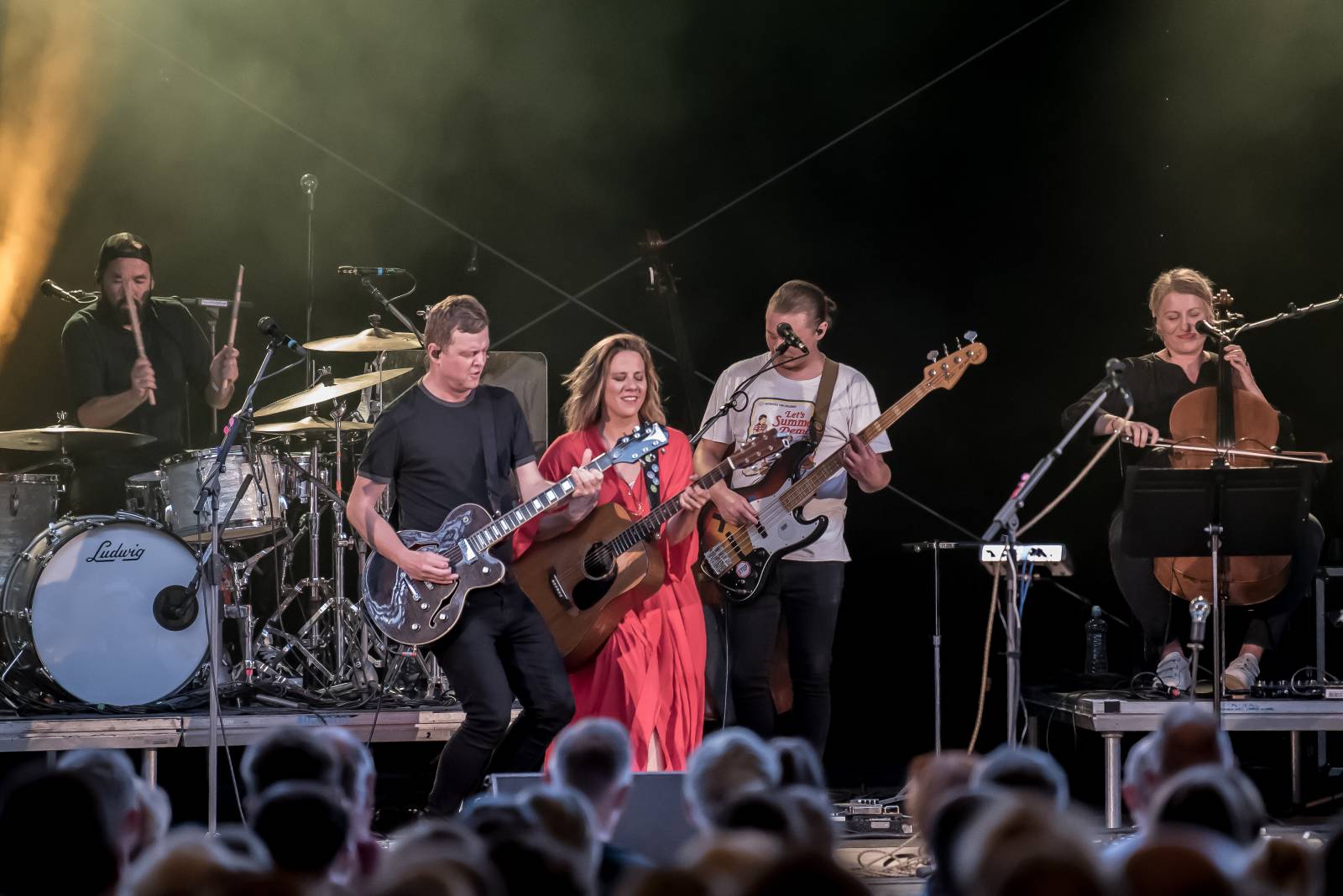 Aneta Langerová představila Občanské plovárně Dvě slunce