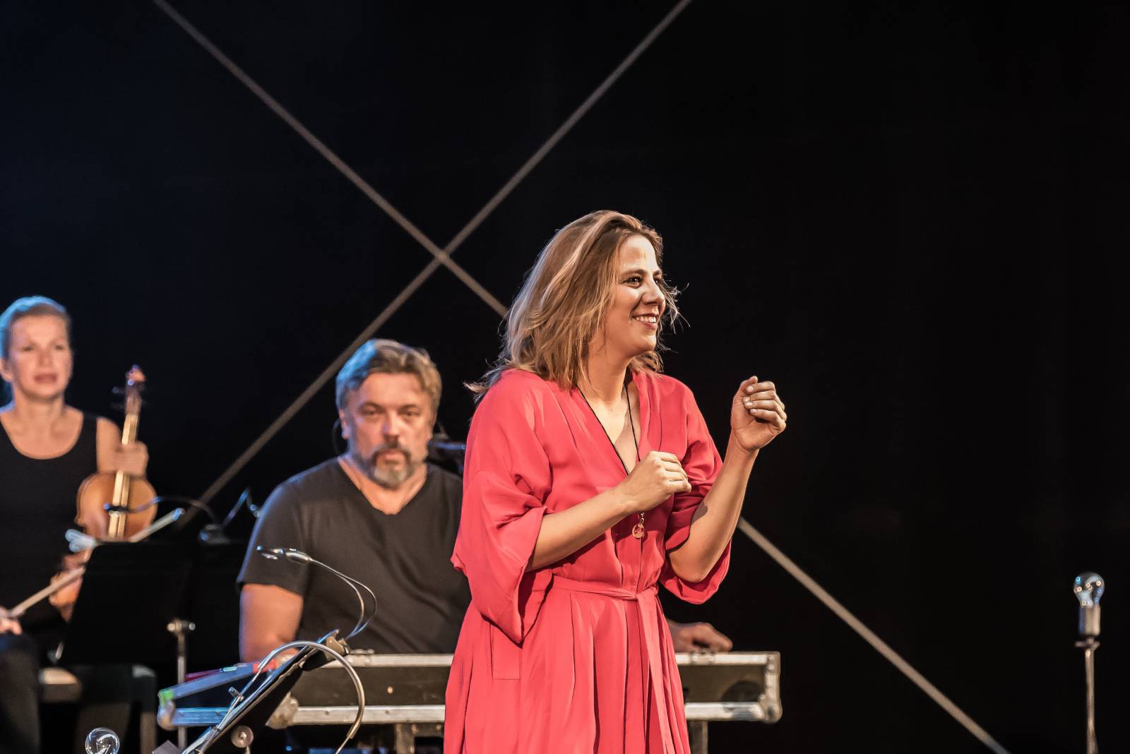 Aneta Langerová představila Občanské plovárně Dvě slunce