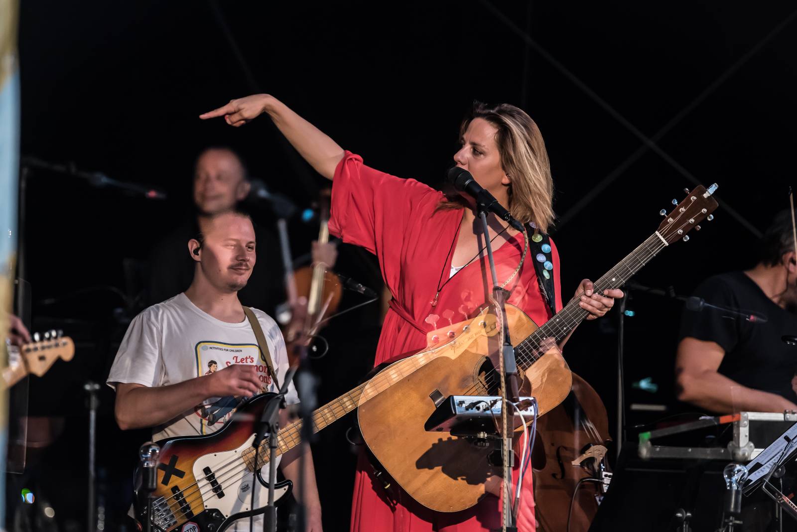 Aneta Langerová představila Občanské plovárně Dvě slunce