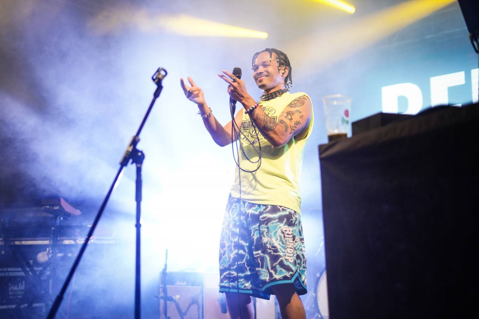 Kulturní léto v Karlových Varech vrcholí, Ben Cristovao rozjel show plnou energie