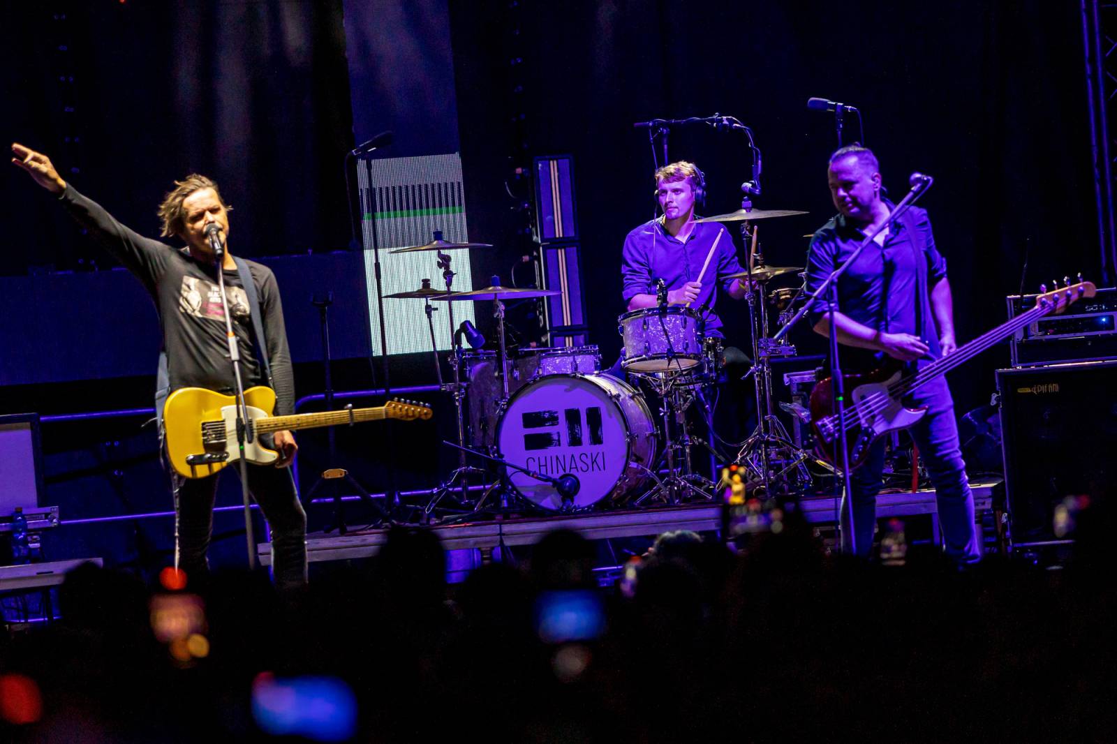 Chinaski v Kutné Hoře neplýtvali slovy, předskakovala jim Martyho Banda