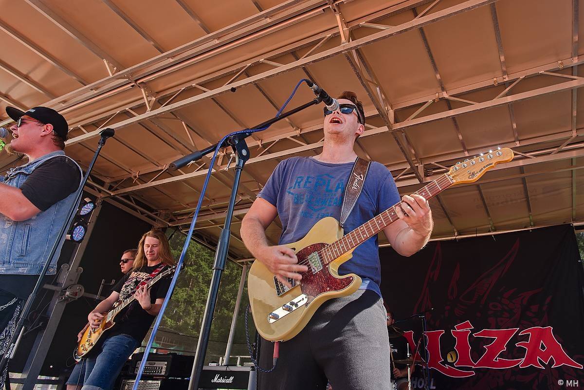 Plzeň bavil Valcha Fest, rockerům hráli Absolutní Neklid, Metalíza i Propast