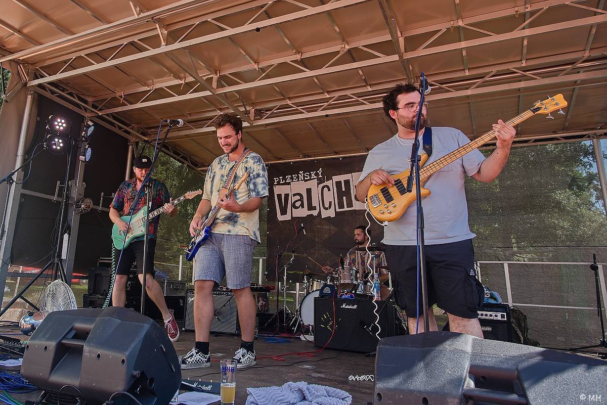 Plzeň bavil Valcha Fest, rockerům hráli Absolutní Neklid, Metalíza i Propast