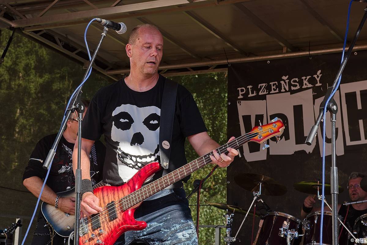Plzeň bavil Valcha Fest, rockerům hráli Absolutní Neklid, Metalíza i Propast