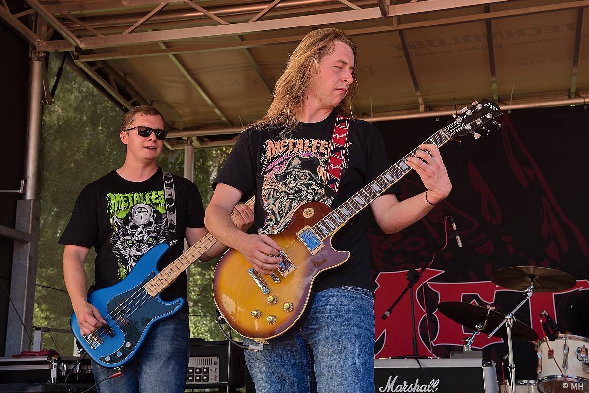 Plzeň bavil Valcha Fest, rockerům hráli Absolutní Neklid, Metalíza i Propast