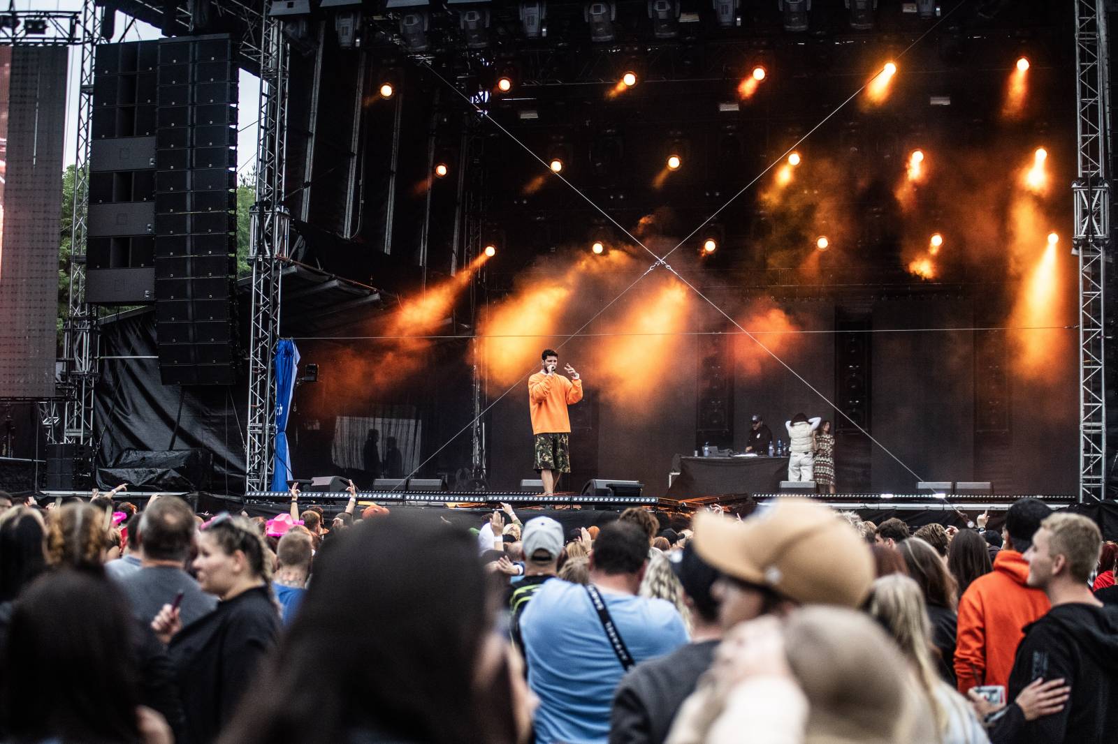 První den na Bezdězu se neobešel bez deště. Hrady CZ přivezli Kryštof, Majka Spirita i divokou Gaiu Mesiah