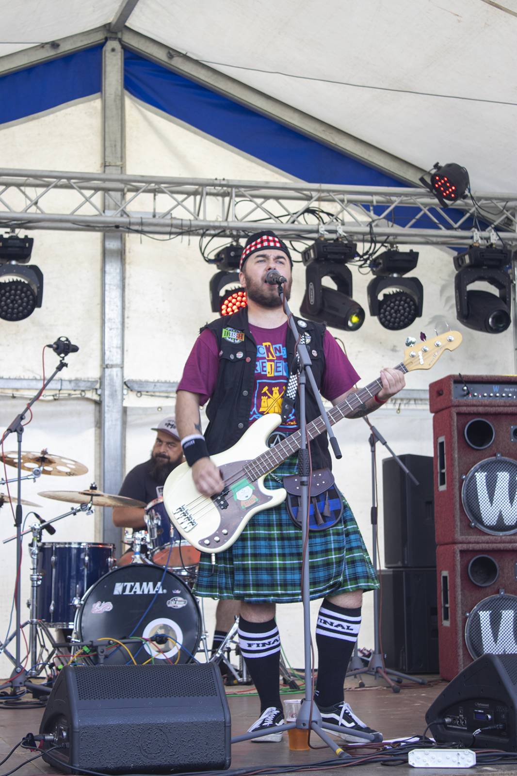 Visací zámek udělal z Vodňan punkové království, hráli i Narttu či Abraxas