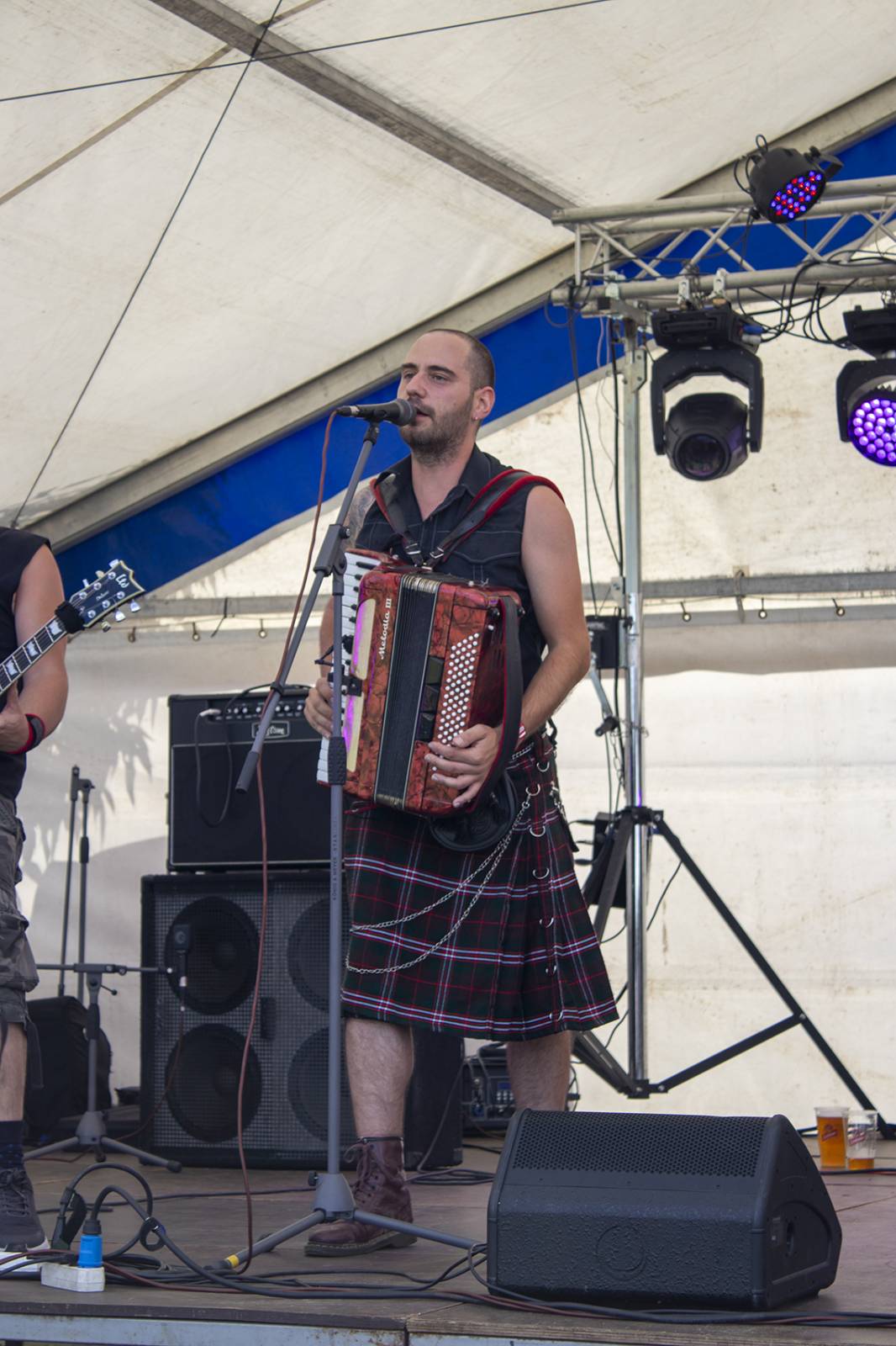 Visací zámek udělal z Vodňan punkové království, hráli i Narttu či Abraxas