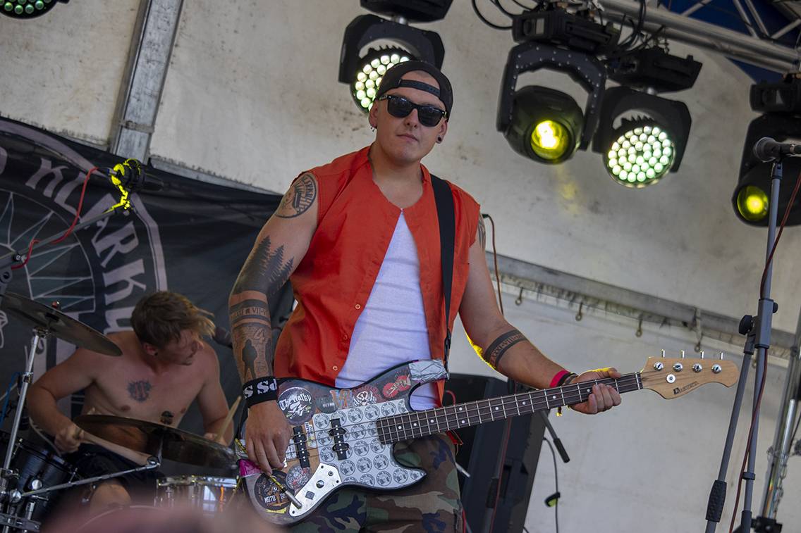 Visací zámek udělal z Vodňan punkové království, hráli i Narttu či Abraxas