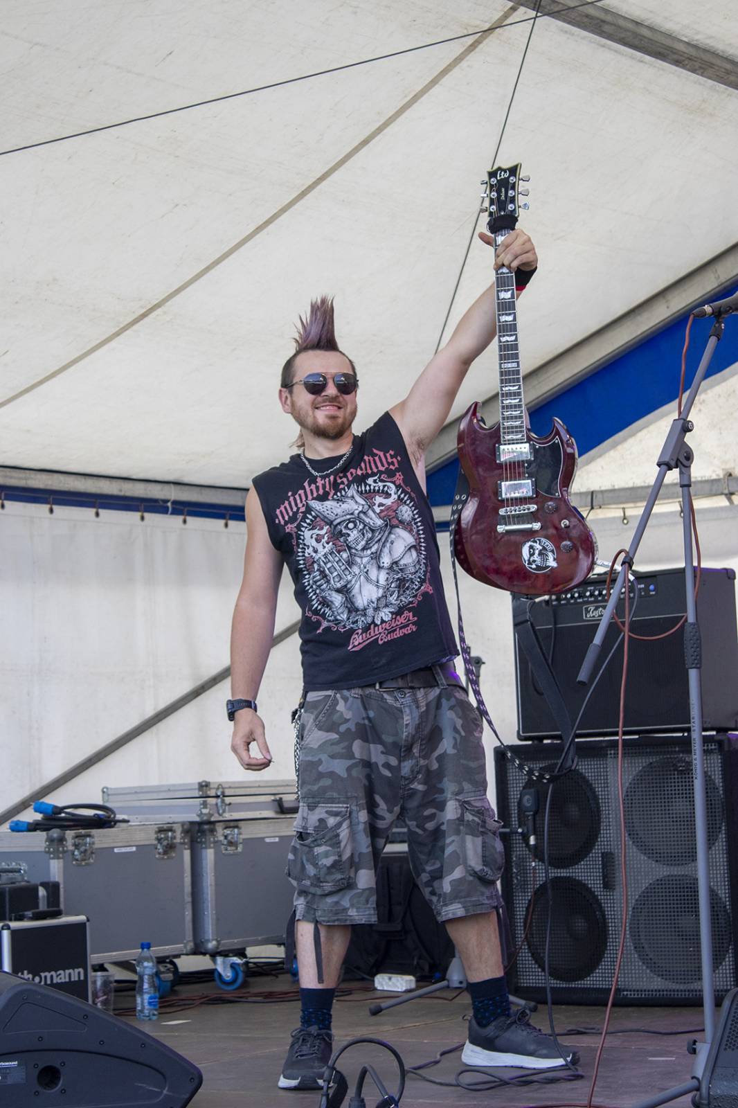 Visací zámek udělal z Vodňan punkové království, hráli i Narttu či Abraxas