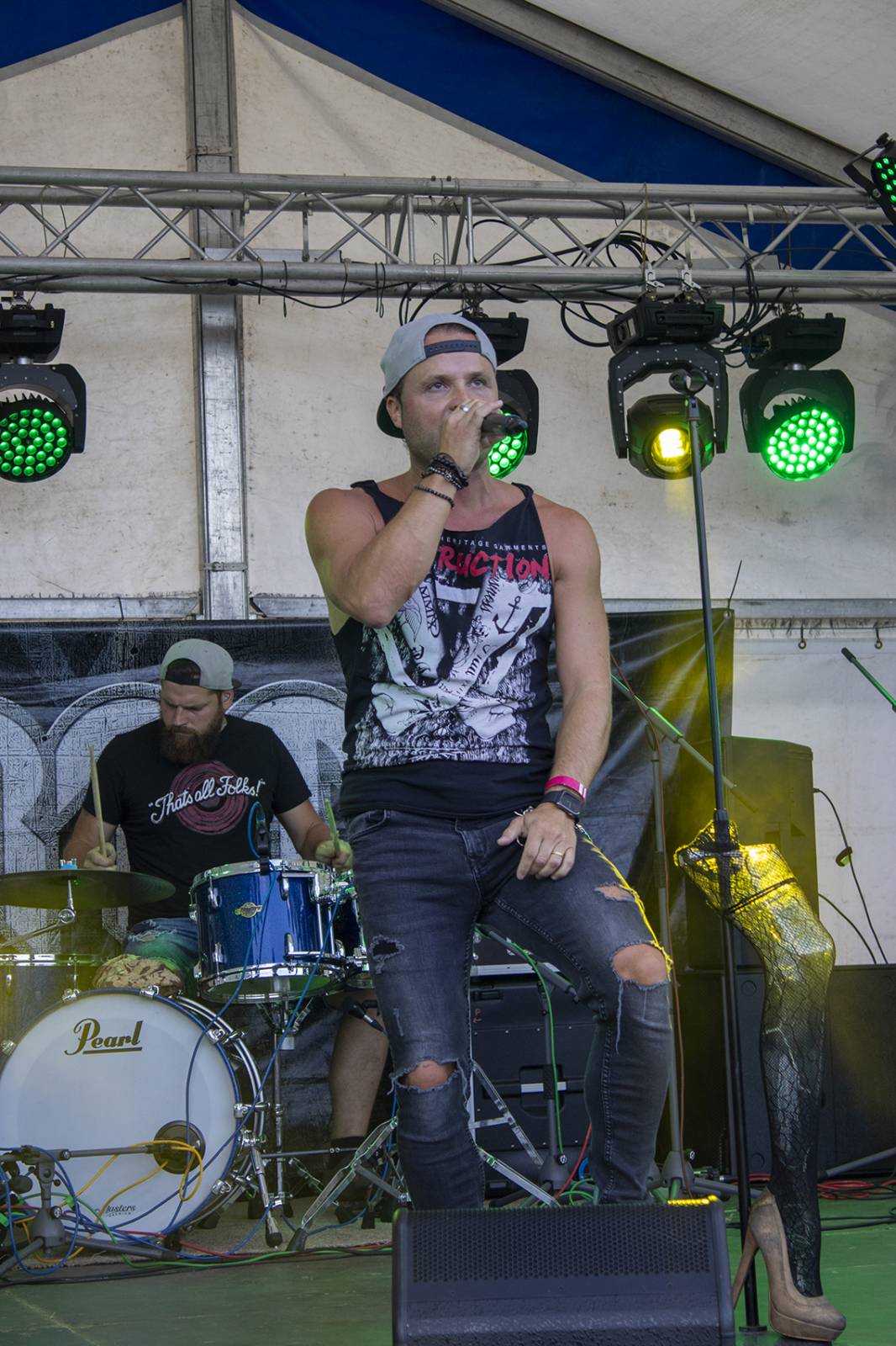 Visací zámek udělal z Vodňan punkové království, hráli i Narttu či Abraxas