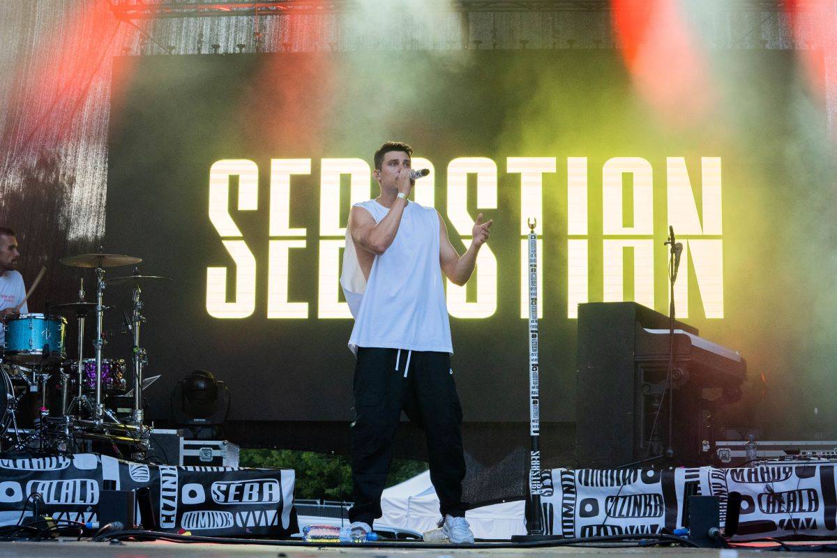 Na Bena Cristovao létali v Ostravě na Bezva Festu plyšáci, Sebastian rozplakal fanynky