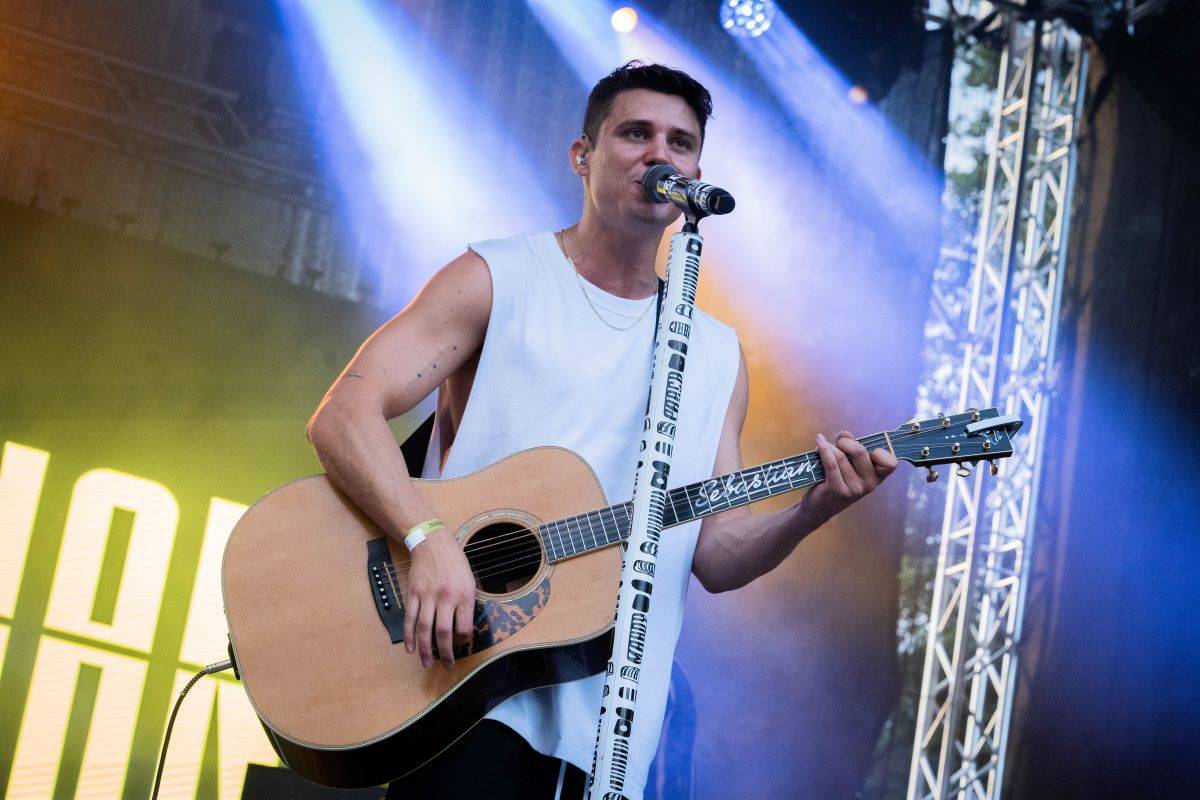 Na Bena Cristovao létali v Ostravě na Bezva Festu plyšáci, Sebastian rozplakal fanynky