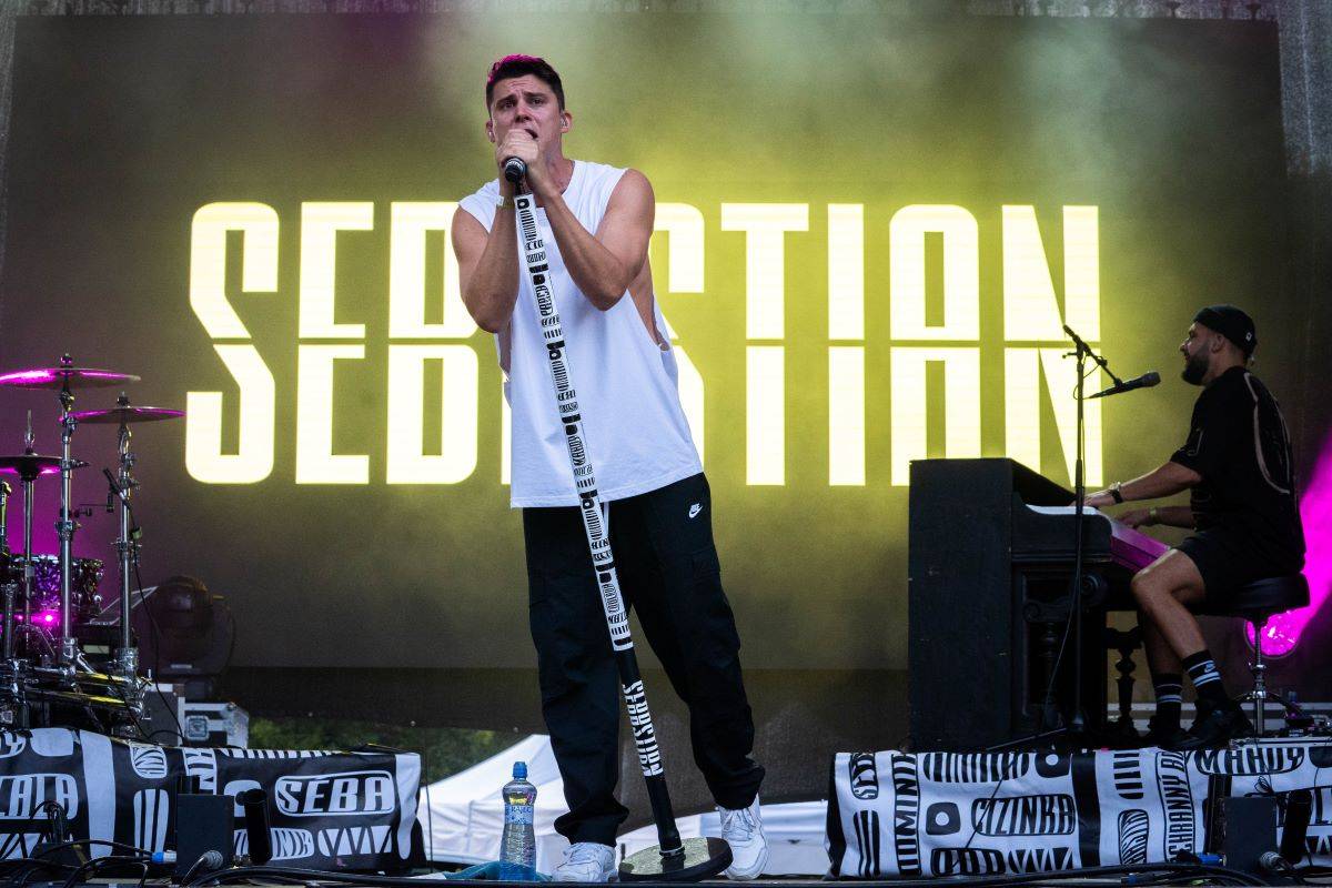 Na Bena Cristovao létali v Ostravě na Bezva Festu plyšáci, Sebastian rozplakal fanynky