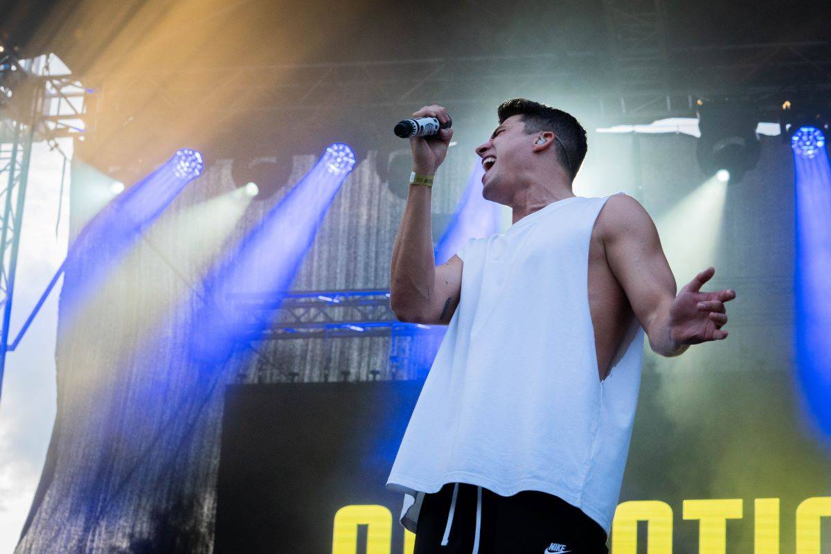 Na Bena Cristovao létali v Ostravě na Bezva Festu plyšáci, Sebastian rozplakal fanynky