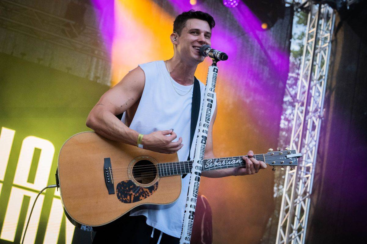 Na Bena Cristovao létali v Ostravě na Bezva Festu plyšáci, Sebastian rozplakal fanynky