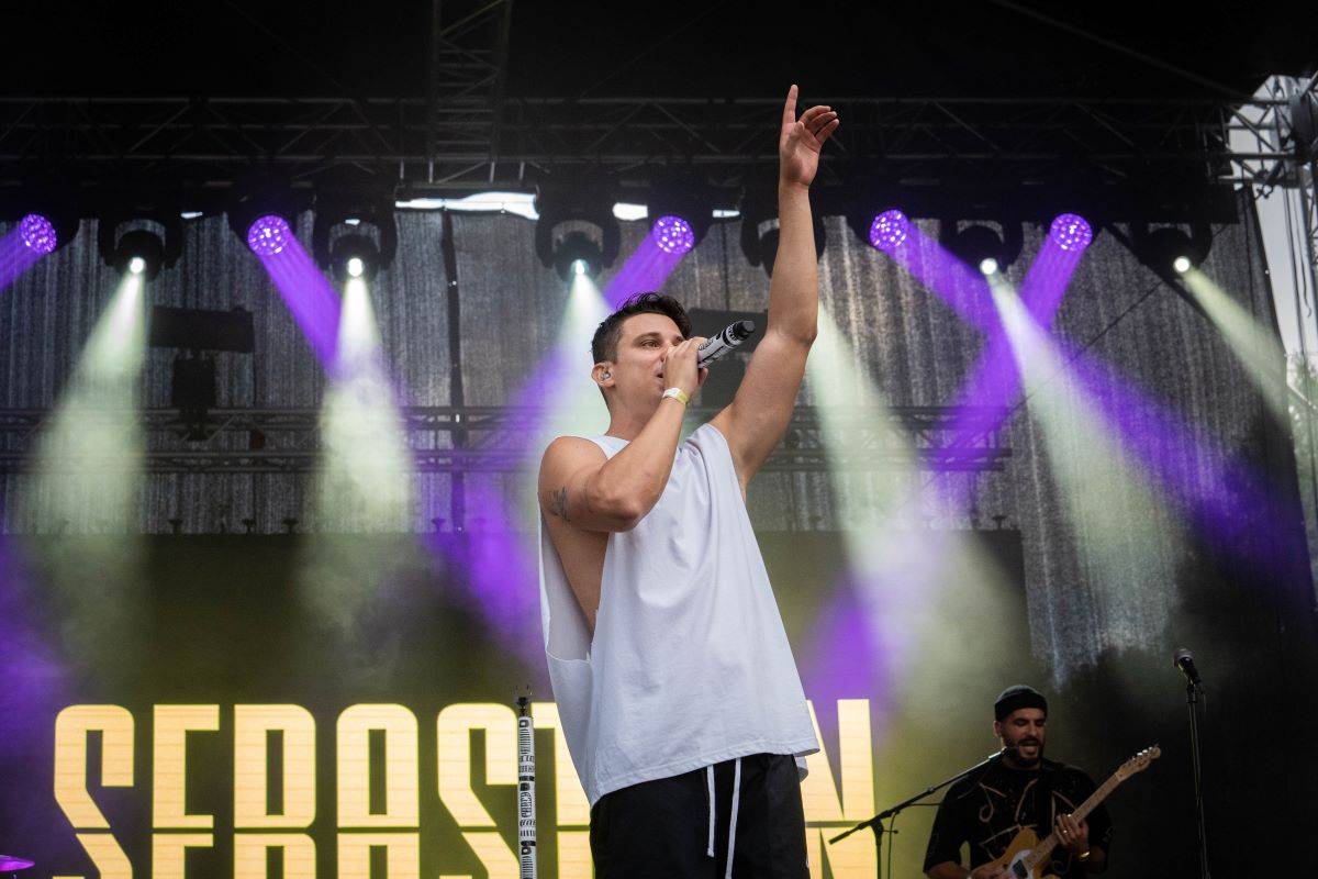 Na Bena Cristovao létali v Ostravě na Bezva Festu plyšáci, Sebastian rozplakal fanynky