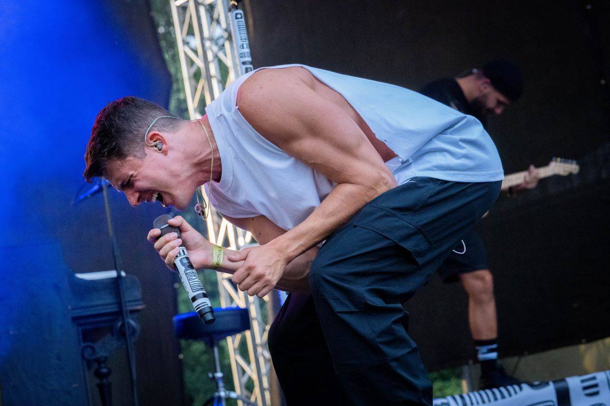 Na Bena Cristovao létali v Ostravě na Bezva Festu plyšáci, Sebastian rozplakal fanynky