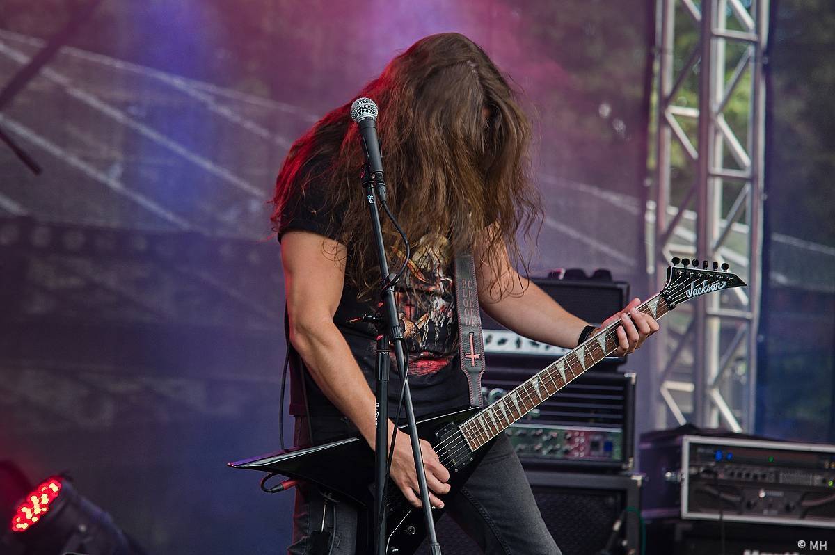 Kalikovským Mlýnem zněl metal, hlavní hvězda Impaled Nazarene do Plzně přijela až z Finska