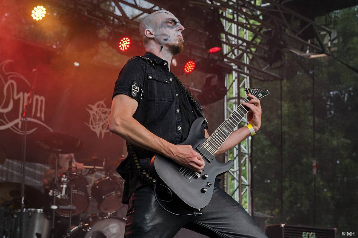 Kalikovským Mlýnem zněl metal, hlavní hvězda Impaled Nazarene do Plzně přijela až z Finska