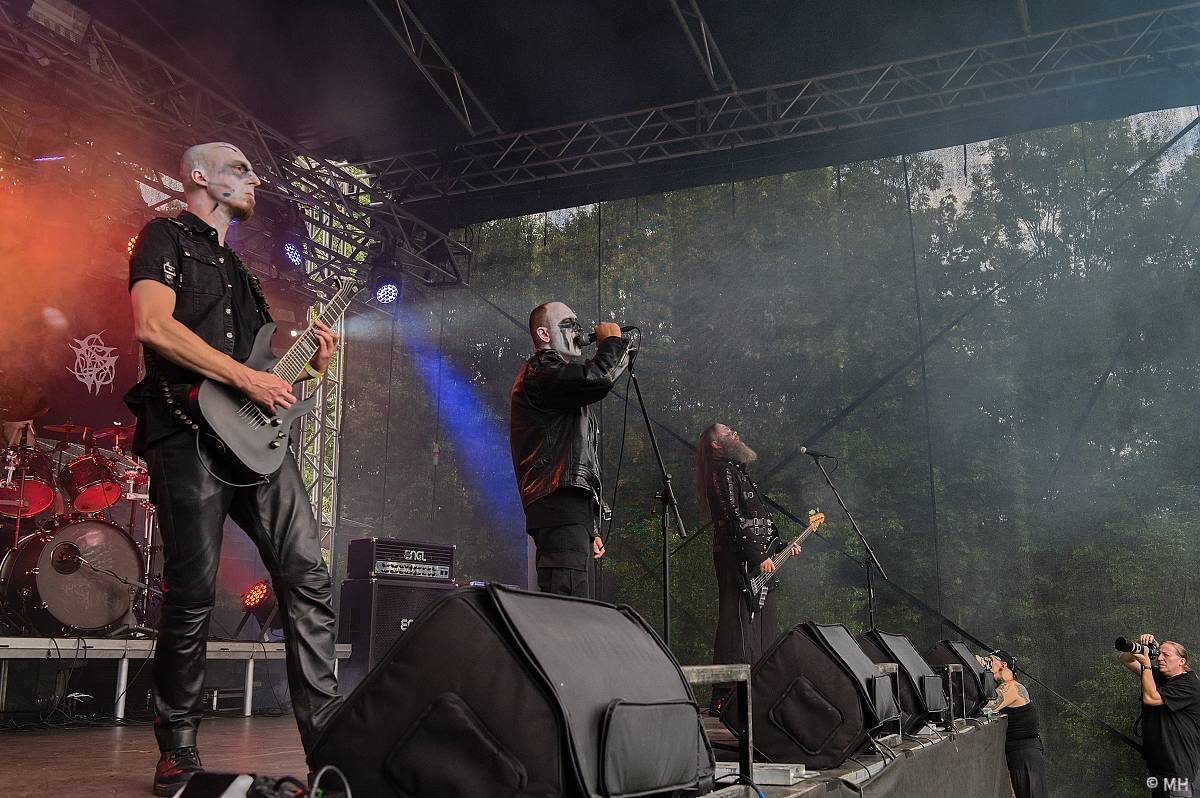 Kalikovským Mlýnem zněl metal, hlavní hvězda Impaled Nazarene do Plzně přijela až z Finska