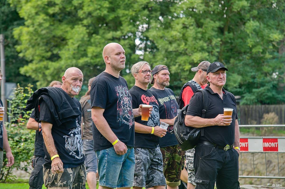 Kalikovským Mlýnem zněl metal, hlavní hvězda Impaled Nazarene do Plzně přijela až z Finska