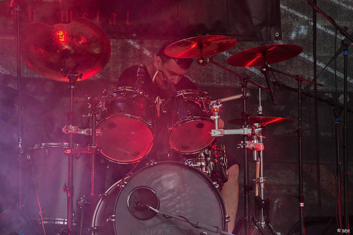 Kalikovským Mlýnem zněl metal, hlavní hvězda Impaled Nazarene do Plzně přijela až z Finska