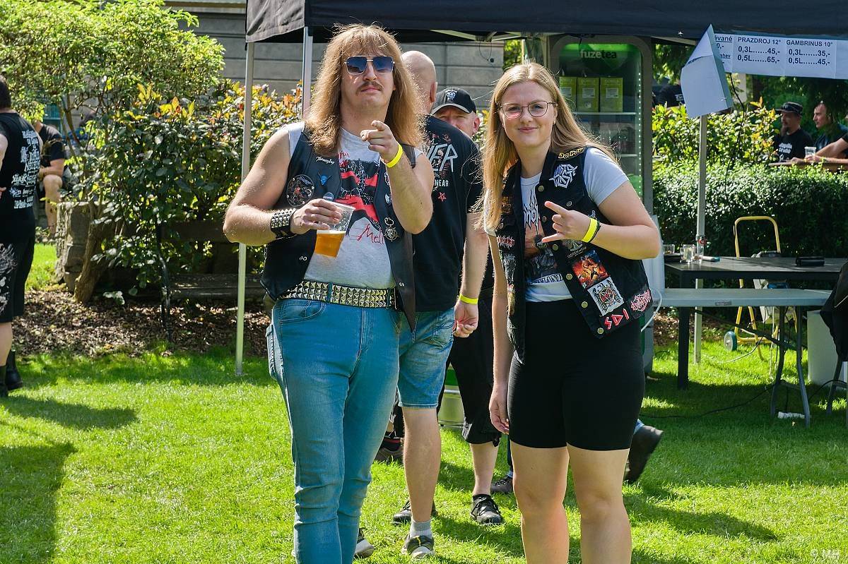 Kalikovským Mlýnem zněl metal, hlavní hvězda Impaled Nazarene do Plzně přijela až z Finska