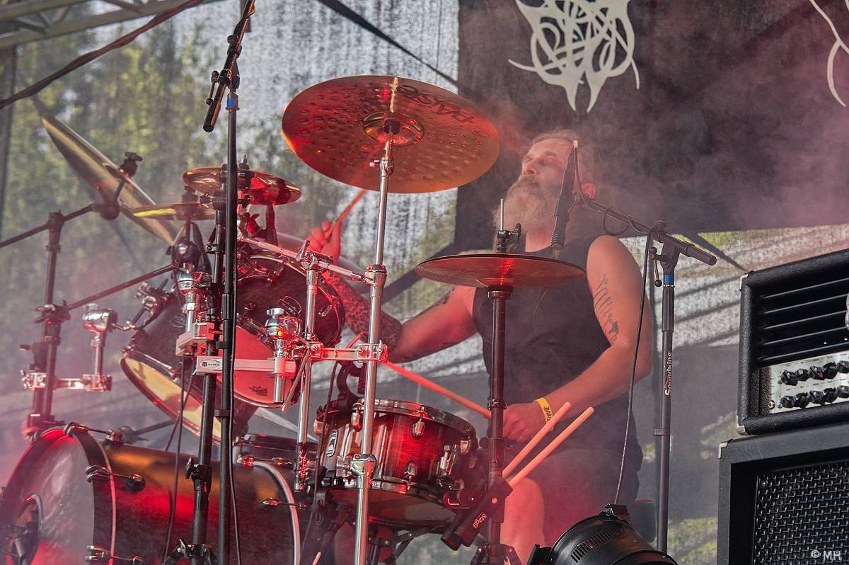 Kalikovským Mlýnem zněl metal, hlavní hvězda Impaled Nazarene do Plzně přijela až z Finska