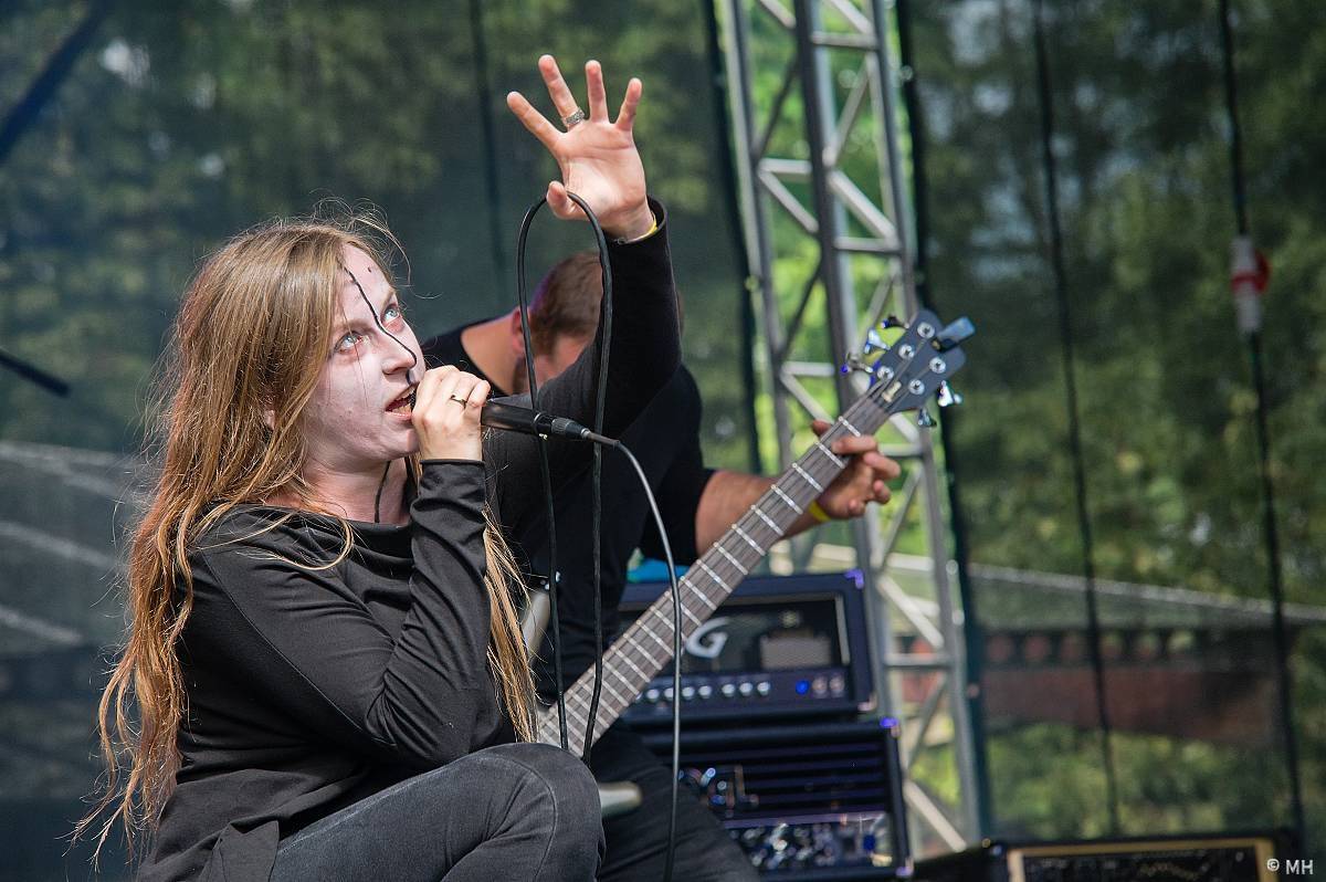 Kalikovským Mlýnem zněl metal, hlavní hvězda Impaled Nazarene do Plzně přijela až z Finska