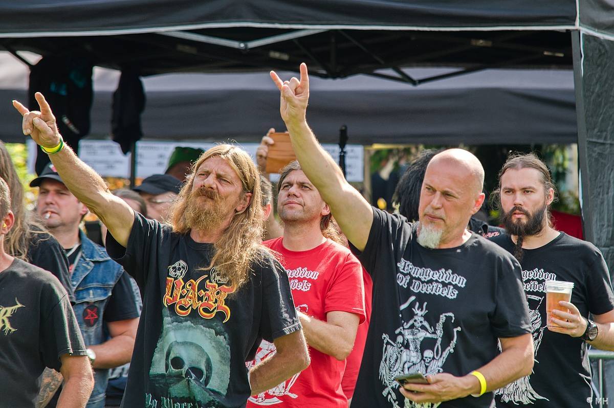 Kalikovským Mlýnem zněl metal, hlavní hvězda Impaled Nazarene do Plzně přijela až z Finska