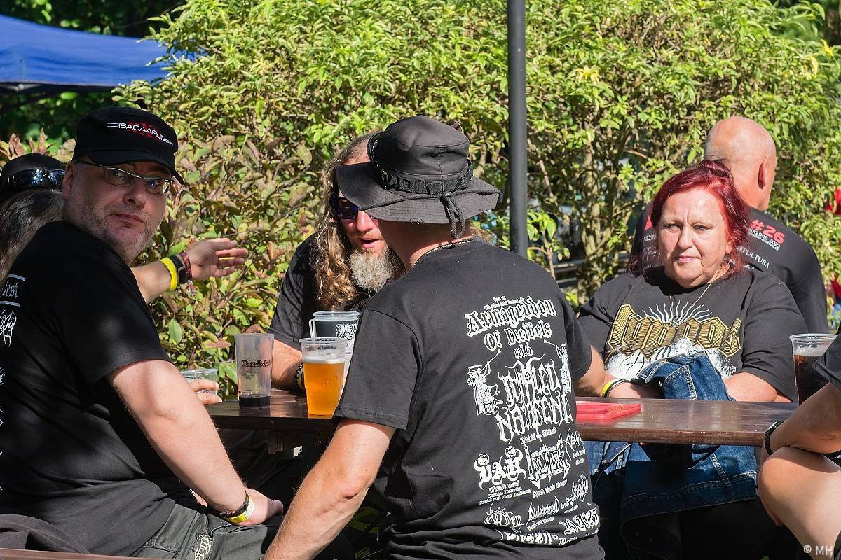 Kalikovským Mlýnem zněl metal, hlavní hvězda Impaled Nazarene do Plzně přijela až z Finska