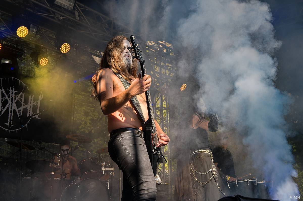 Kalikovským Mlýnem zněl metal, hlavní hvězda Impaled Nazarene do Plzně přijela až z Finska