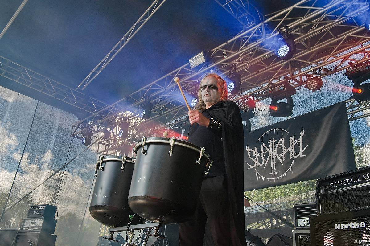 Kalikovským Mlýnem zněl metal, hlavní hvězda Impaled Nazarene do Plzně přijela až z Finska