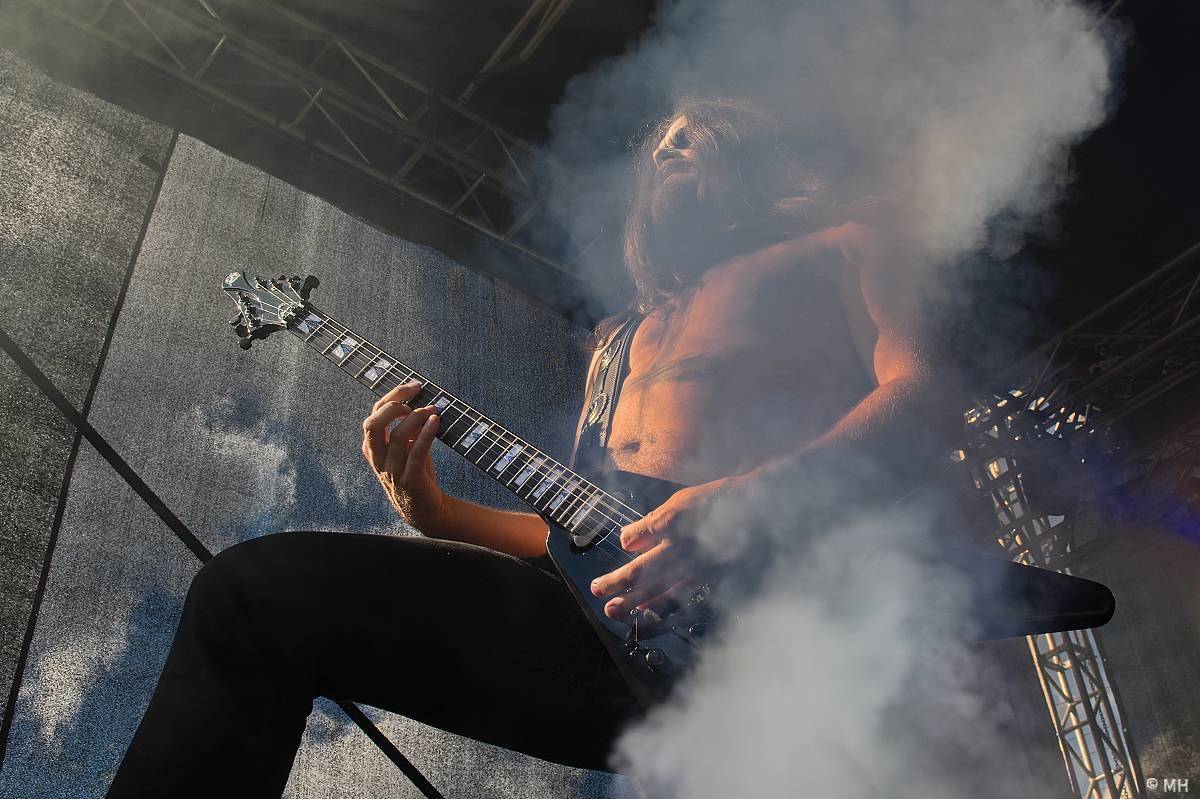 Kalikovským Mlýnem zněl metal, hlavní hvězda Impaled Nazarene do Plzně přijela až z Finska