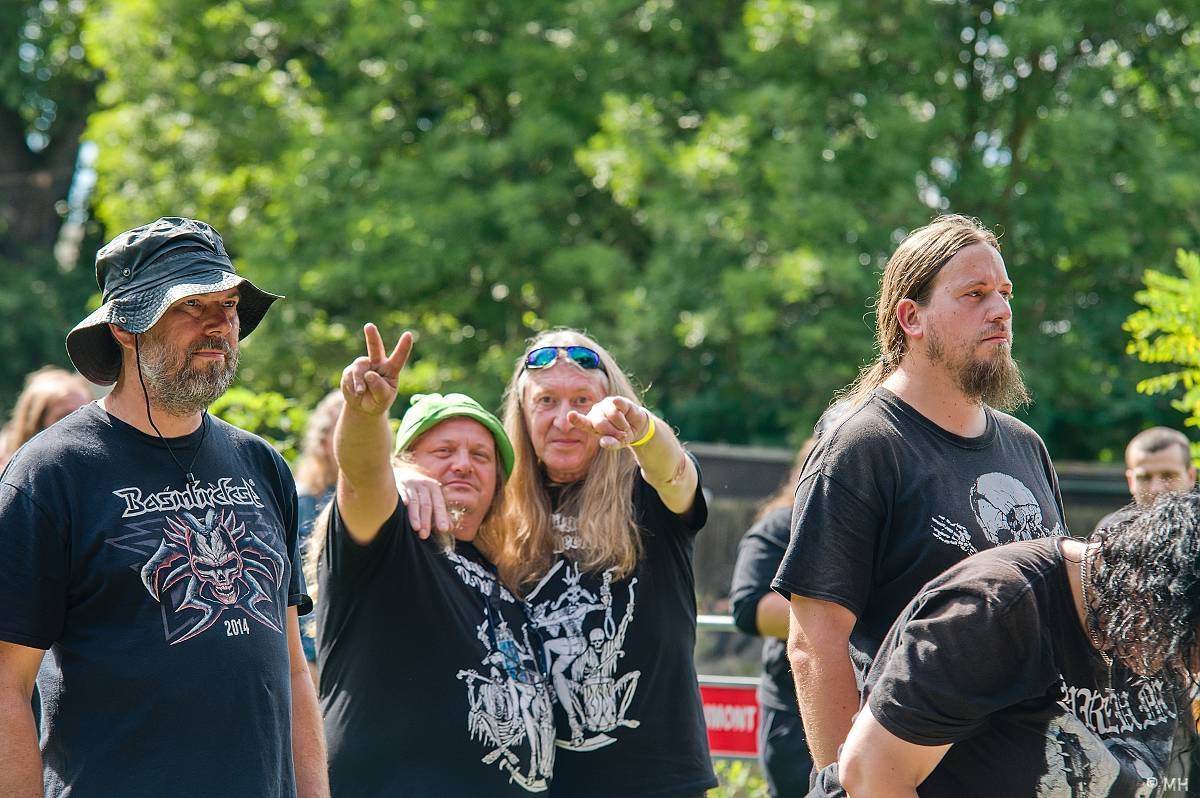 Kalikovským Mlýnem zněl metal, hlavní hvězda Impaled Nazarene do Plzně přijela až z Finska