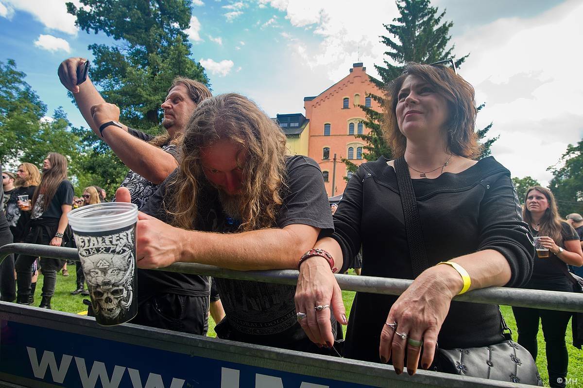 Kalikovským Mlýnem zněl metal, hlavní hvězda Impaled Nazarene do Plzně přijela až z Finska