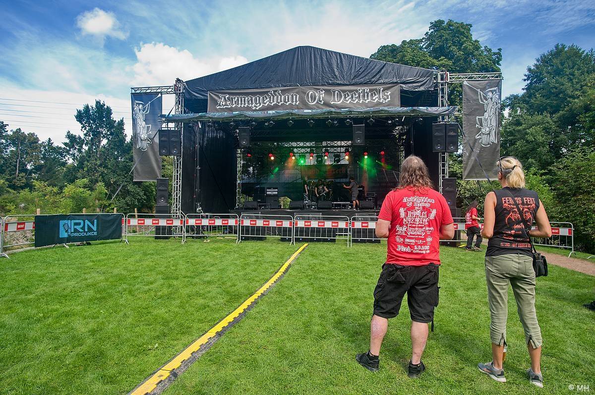 Kalikovským Mlýnem zněl metal, hlavní hvězda Impaled Nazarene do Plzně přijela až z Finska