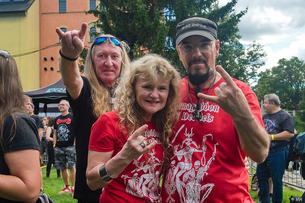 Kalikovským Mlýnem zněl metal, hlavní hvězda Impaled Nazarene do Plzně přijela až z Finska