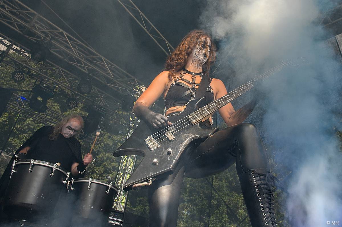 Kalikovským Mlýnem zněl metal, hlavní hvězda Impaled Nazarene do Plzně přijela až z Finska