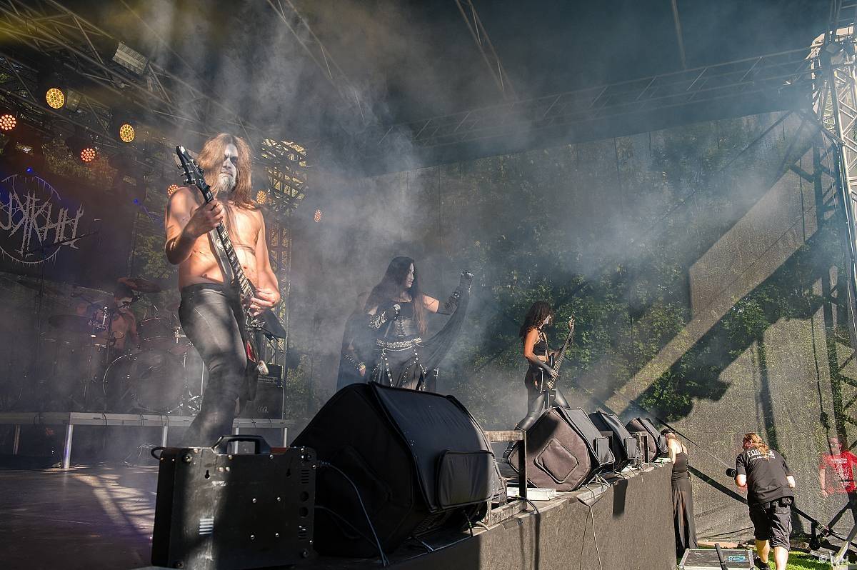 Kalikovským Mlýnem zněl metal, hlavní hvězda Impaled Nazarene do Plzně přijela až z Finska