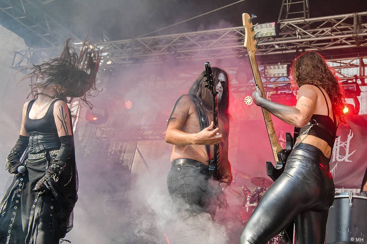 Kalikovským Mlýnem zněl metal, hlavní hvězda Impaled Nazarene do Plzně přijela až z Finska