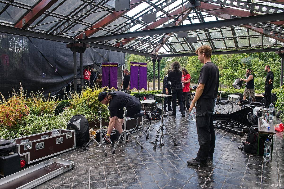 Kalikovským Mlýnem zněl metal, hlavní hvězda Impaled Nazarene do Plzně přijela až z Finska